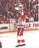 Martin Brodeur New Jersey Devils Signed Overhead Goal Crease 8x10 Photo