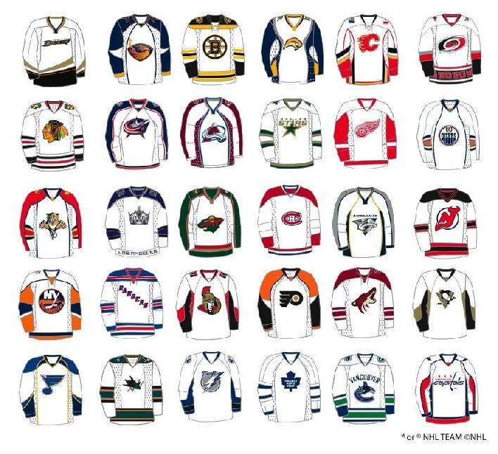 nhl jerseys home and away